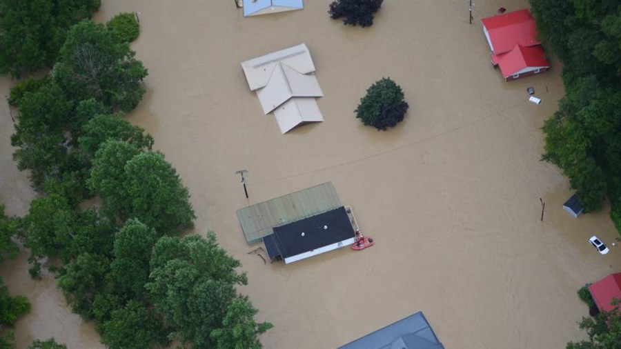 Bericht Dodental watersnood Kentucky loopt op, schadeherstel zal jaren duren bekijken